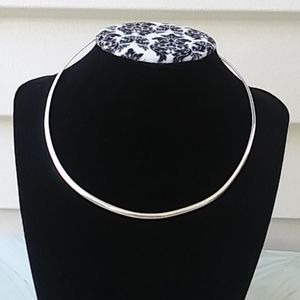 Vintage Sterling Sliver cuff necklace